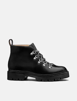 Image of Womens Grenson Bridget Boot (Colorado Leather) - Black