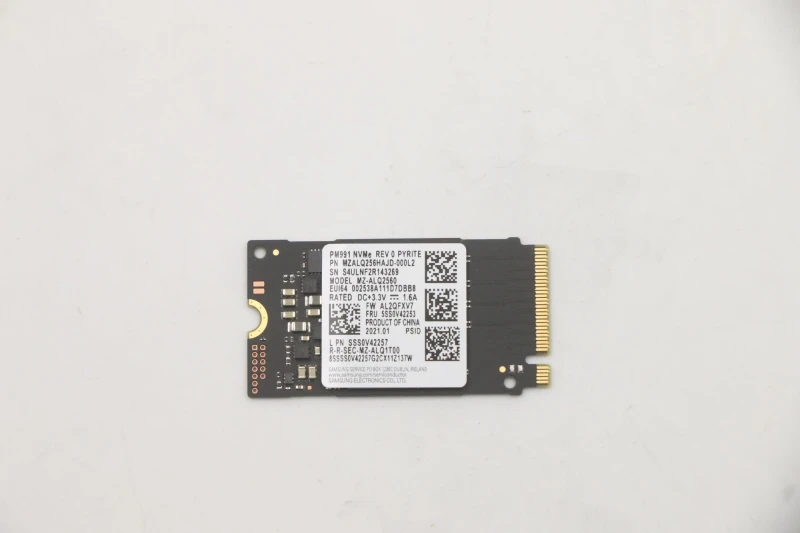 Image of Lenovo 5SS0V42253 internal solid state drive M.2 256GB PCI Express