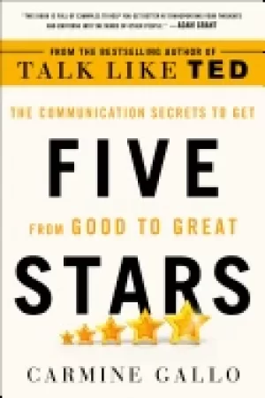 Image of five stars the communication secrets to get from good to great