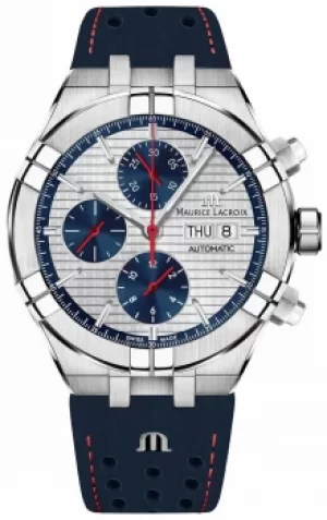 Image of Maurice Lacroix Aikon Automatic Limited Edition Blue/Red Watch