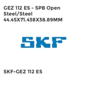Image of GEZ 112 ES - SPB Open Steel/Steel 44.45X71.438X38.89MM