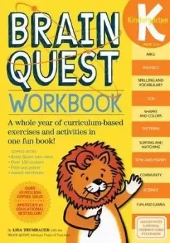 Image of Brainquest Kindergarten Workbook Ages 5-6 by Lisa Trumbauer