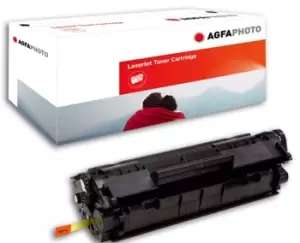 image of AgfaPhoto HP Q2612A Black Ink Cartridge