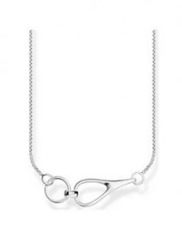 Thomas Sabo Sterling Silver Heritage Link Necklace, One Colour, Women