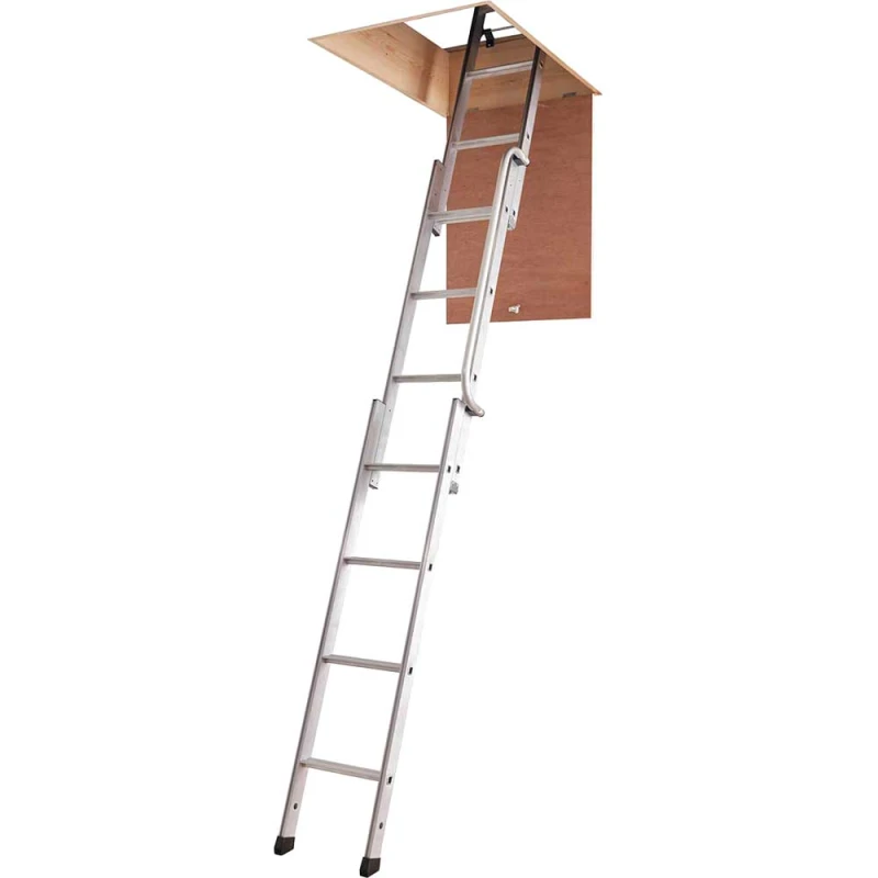 Image of Werner EASIWAY 3 Section Sliding Loft Ladder 31334000 Max Height: 3m