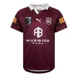 Image of Puma 23 Maroons Replica Jersey - M - Red