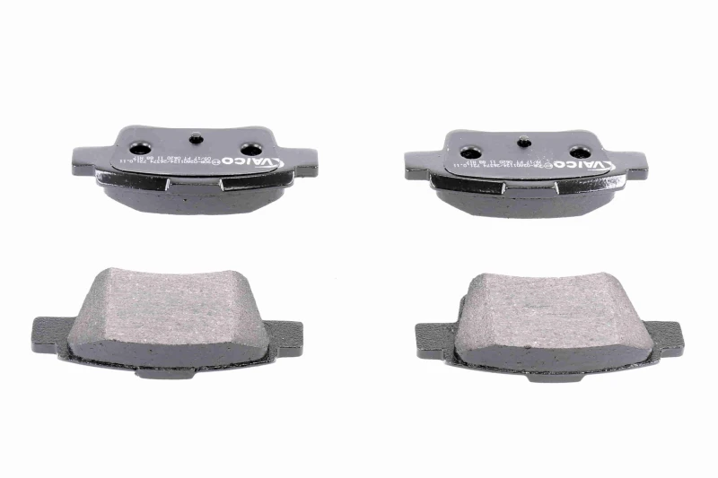 Image of VAICO V40-8042 Brake pad set Rear Axle, not prepared for wear warning indicator, Q+, original equipment manufacturer quality, with brake caliper screw