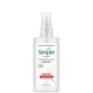 image of Simple Kind Defence Anti-bac Hydrating Mist Protection 125ml