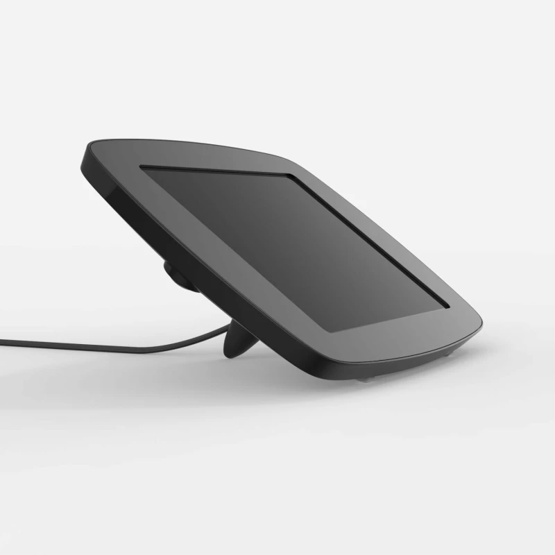 Image of Bouncepad Original Lounge with Reinforced USB Cable Exposed Front Camera and Home Button Black Samsung Galaxy Tab A9+ and A11+ 11-inch