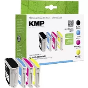 Image of KMP Ink cartridge replaced HP 940 XL Compatible Set CMYK H71V 1715,4005