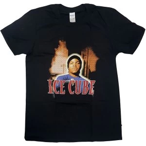 image of Ice Cube - Bootleg Unisex Large T-Shirt - Black