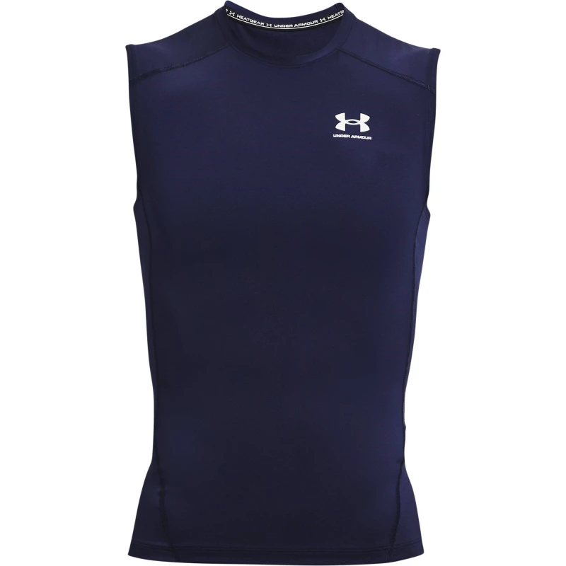 Image of Under Armour Armour HeatGear Sleeveless Mens - Blue Blue XS