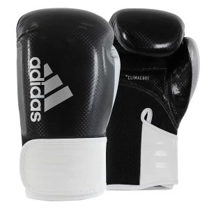 image of Adidas 65 Hybrid Boxing Gloves Black/White - 12oz