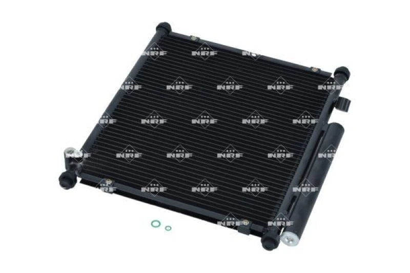 Image of NRF 35562 Condenser EASY FIT with seal ring, with nitrogen filling Aluminium Condenser,air conditioning (448)