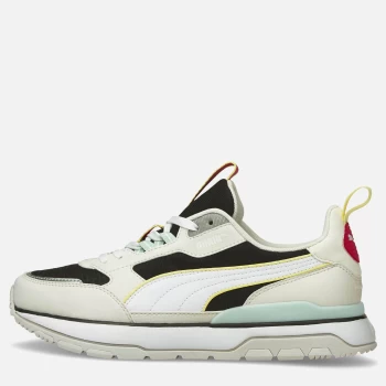 Image of Puma Womens R78 Trek Trainers - Puma Black/Puma White/Vaporous Grey - UK 4