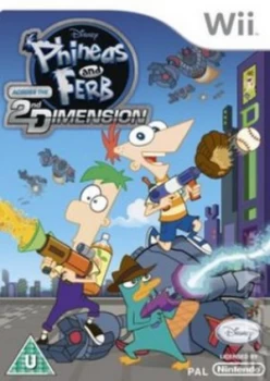 image of Phineas and Ferb Across the 2nd Dimension Nintendo Wii Game