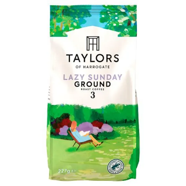 Image of Taylors of Harrogate Lazy Sunday Ground Coffee 227g