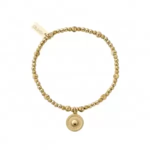 Image of Gold Cute Sparkle Sun Catcher Bracelet GBCS3199