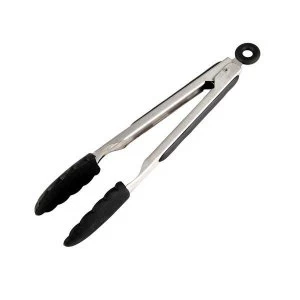 Black Silicon Tongs