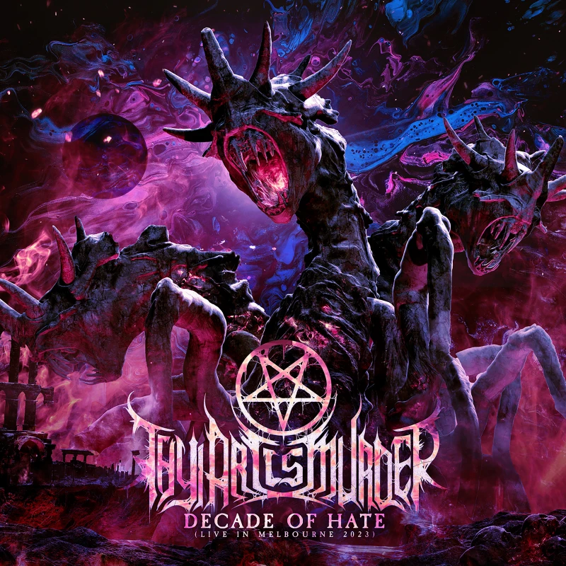 Image of Decade of Hate (Live in Melbourne 2023) CD / Album