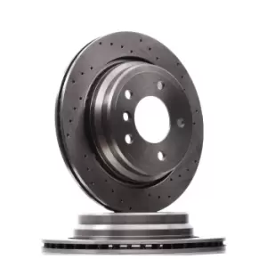 Image of RIDEX Brake disc BMW,ALPINA 82B2236 34211163153,34211164175,34211164840 Brake rotor,Brake discs,Brake rotors 34216767060