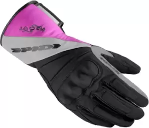 Image of Spidi TX-T Ladies Motorcycle Gloves, black-pink, Size XL for Women, black-pink, Size XL for Women