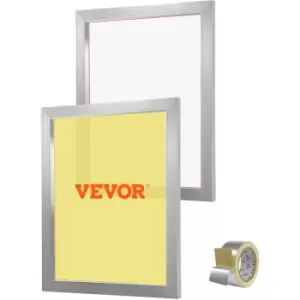 Image of VEVOR Screen Printing Kit, 2 Pieces Aluminum Silk Screen Printing Frames, 20x24inch Silk Screen Printing Frame with 160 Count Mesh, High Tension