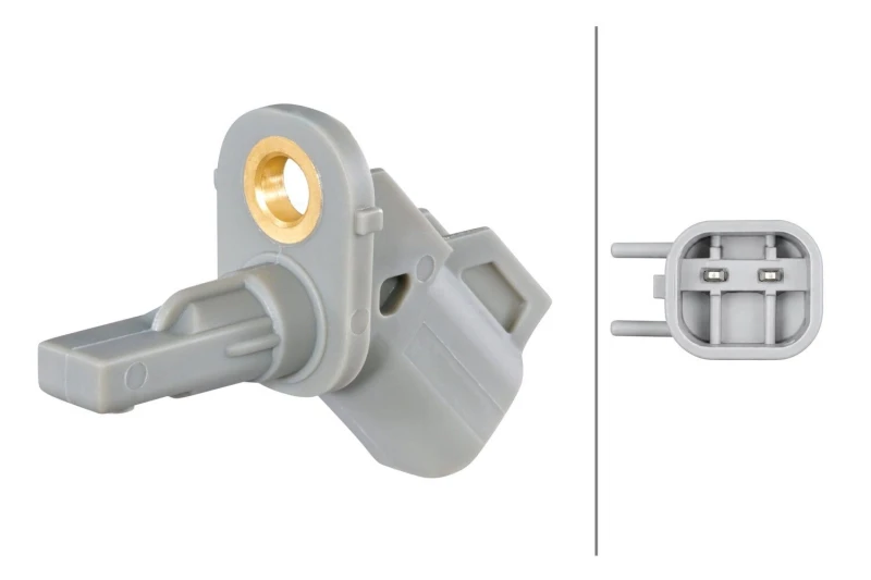 Image of HELLA ABS sensor HELLA 6PU 012 679-681