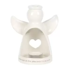 Image of 15cm Guardian Angel Tealight Holder