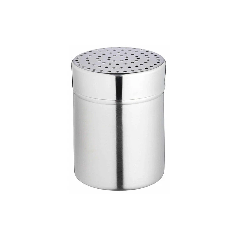 Image of Kitchencraft Stainless Steel Medium Hole Shaker and Lid Silver