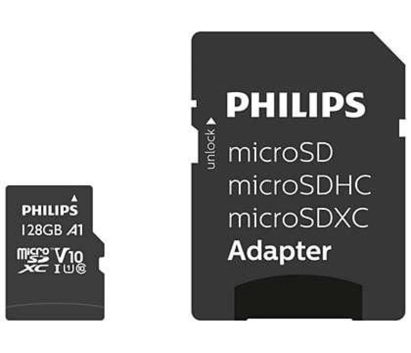Image of Philips FM12MP45B/10 memory card 128GB MicroSDXC UHS-I Class 10