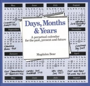 Image of Days Months and Years by Magdalen Bear Paperback