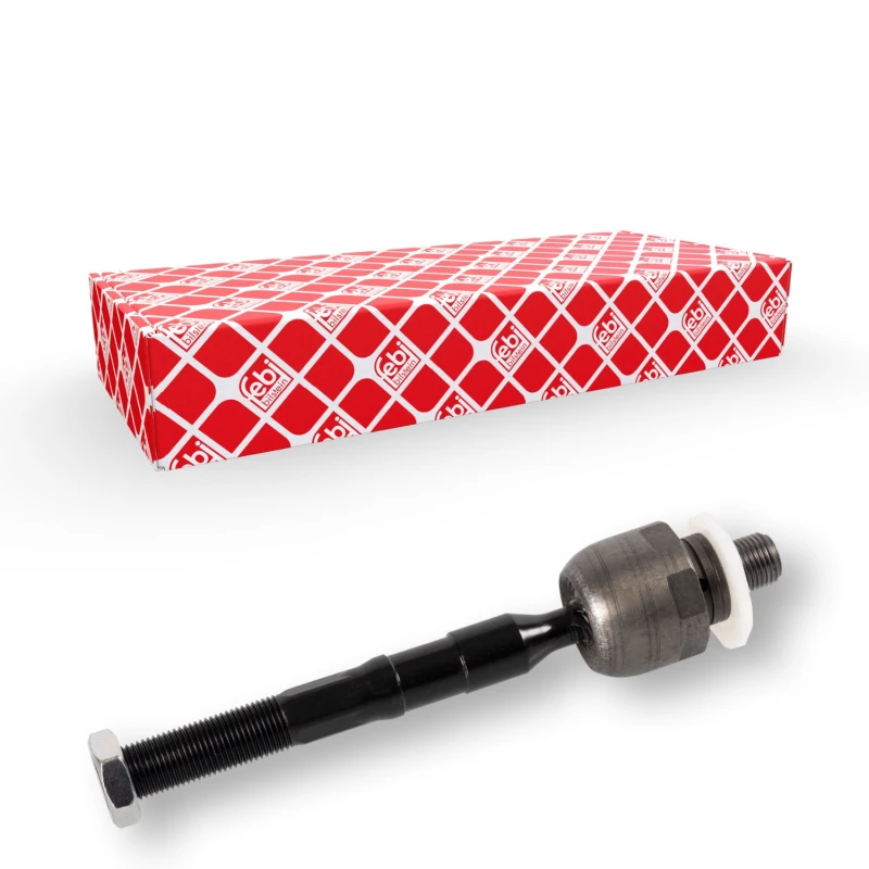 Image of FEBI BILSTEIN 48069 Inner Tie Rod Front Axle Right, with counter nut Inner Tie Rod (51)