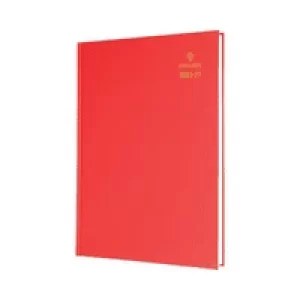 Image of Collins Academic Diary Day Per Page A5 Red 2021-2022 52MRED