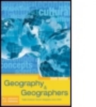 Image of Geography & geographers by R. J Johnston
