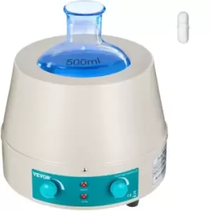 Image of VEVOR Magnetic Stirrer Heating Mantle 500ml Heating Mantle Stirrer Digital Display 500W Heating Mantle Stirrer Digital Display Lab Magnetic Stirrer 0-