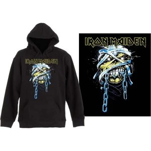 Image of Iron Maiden - Powerslave Unisex Large Pullover Hoodie - Black