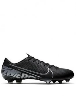 Nike Mercurial Vapor 13 Academy Firm Ground Football Boot - Black, Size 6, Men