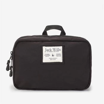 image of Jack Wills Middleton Wash Bag - Black