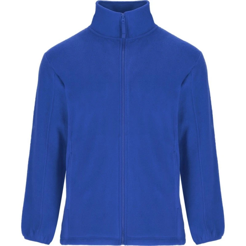 Image of ROLY ROLY Men Artic Full Zip Fleece Jacket in Blue Size: large Blue L Male 5063470577590