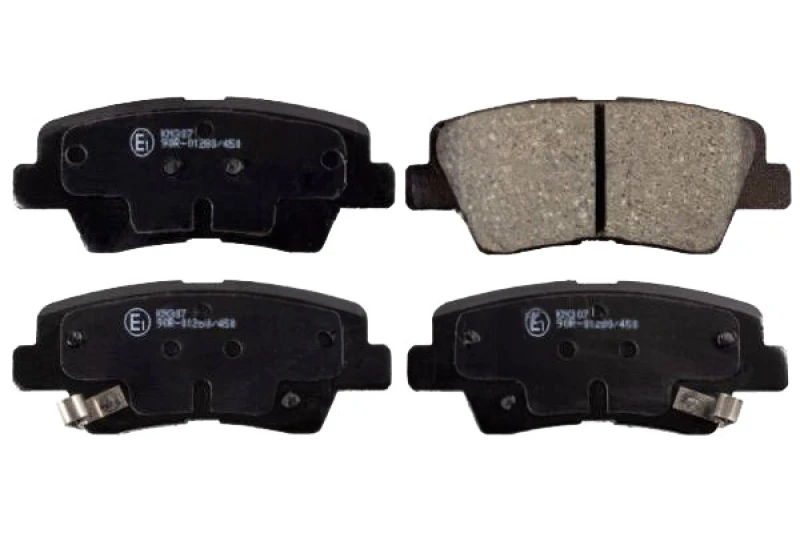 Image of Blue PRINT ADG042109 Brake pad set Rear Axle, with acoustic wear warning Brake Pad Set,disc brake (402)