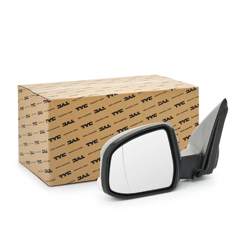 Image of TYC 310-0206 Wing mirror Left, Heatable, primed Outside Mirror (50)