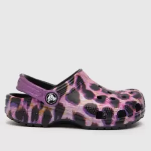 Image of Crocs Multi Platform Classic Clog Girls Junior Sandals