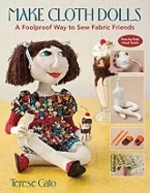 Image of make cloth dolls a foolproof way to sew fabric friends