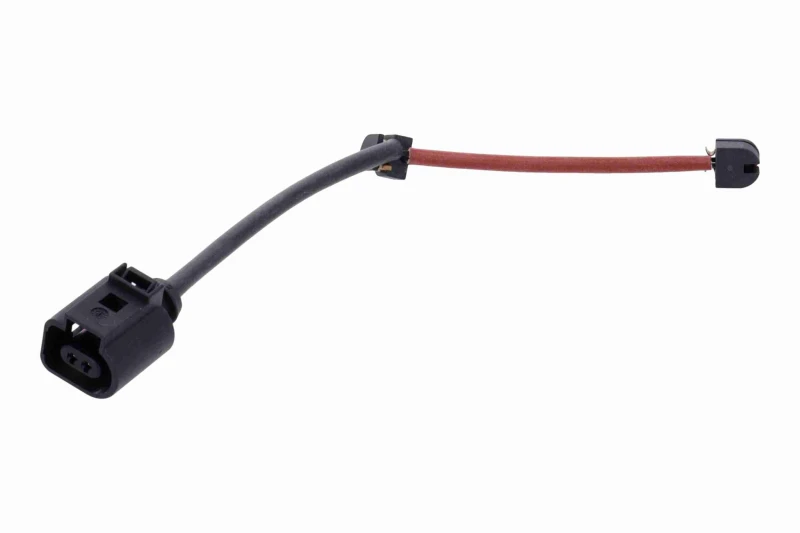 Image of VEMO V45-72-0125 Brake Pad Wear Sensor Q+, original equipment manufacturer quality MADE IN GERMANY Warning Contact,brake pad wear (407)