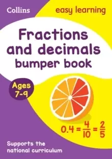 Image of Fractions & Decimals Bumper Book Ages 7-9 : Ideal for Home Learning