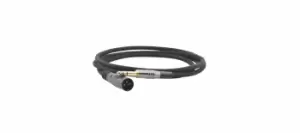 image of Kramer Electronics C-A63M/XLM audio cable 3m XLR (3-pin) 6.35mm Black