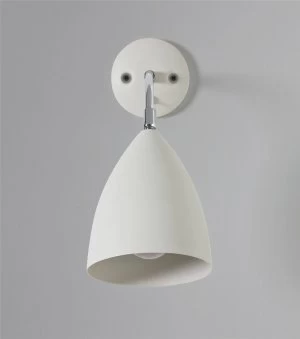 Image of 1 Light Indoor Wall Light Cream, E27