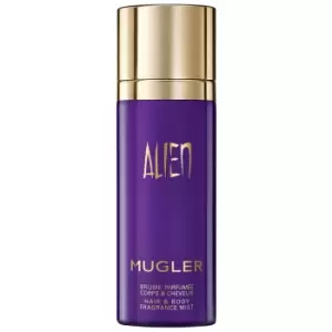 image of MUGLER Alien Perfuming Hair & Body Mist 100ml