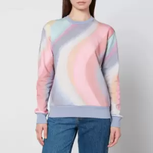 Image of Paul Smith Swirl Printed Cotton Sweatshirt - M